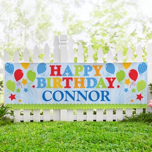 Personalized Banners and Signs Customize Custom Banner for Outdoor/Indoor  Banner with Photo Text Custom Birthday Banner for Birthday Party  Congratulations Anniversary Graduation Banner 6' X 2' - Yahoo Shopping