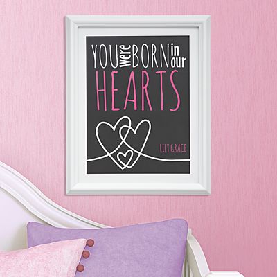 In Our Hearts Framed Print