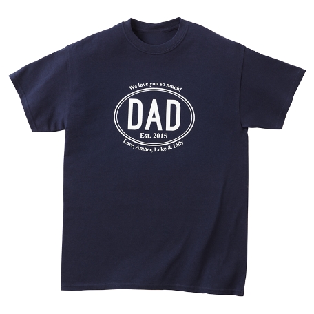 His Year to Remember T-Shirt - Dad - XL