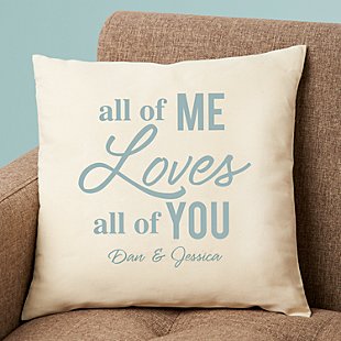 All of Me Loves All of You Sofa Cushion