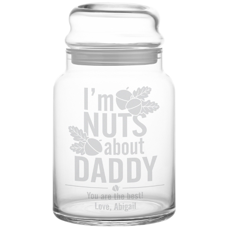Nuts About You Treat Jar - I