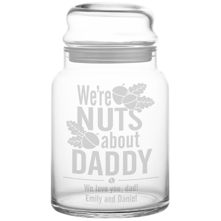 Nuts About You Treat Jar - We