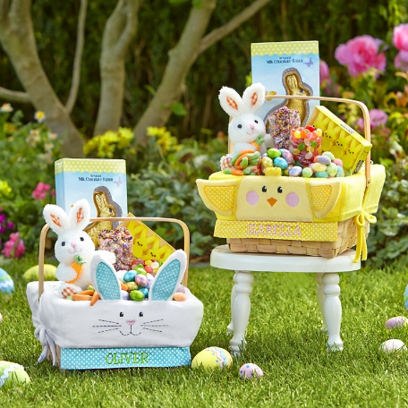 Plush Pals Easter Basket