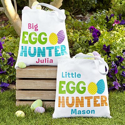 Official Egg Hunt Personalized Tote Bag