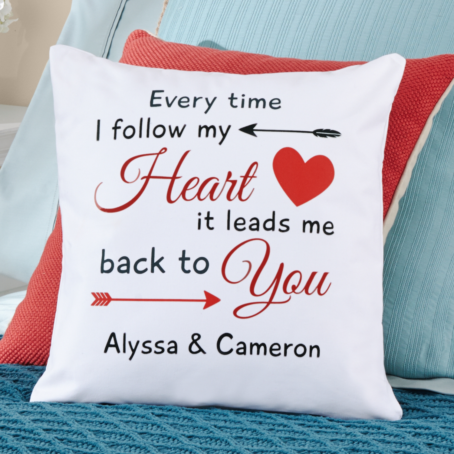 my heart pillow