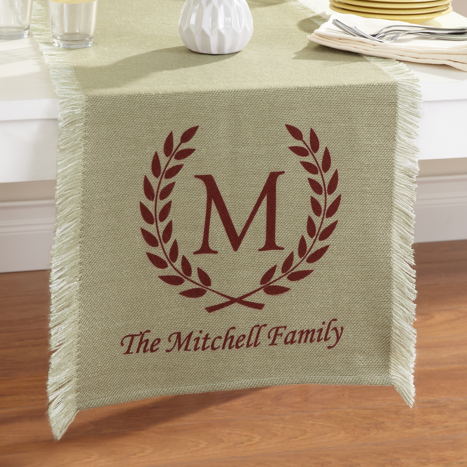 rustic table runners