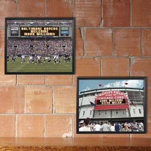 MLB & NFL Canvas Scoreboard Memories