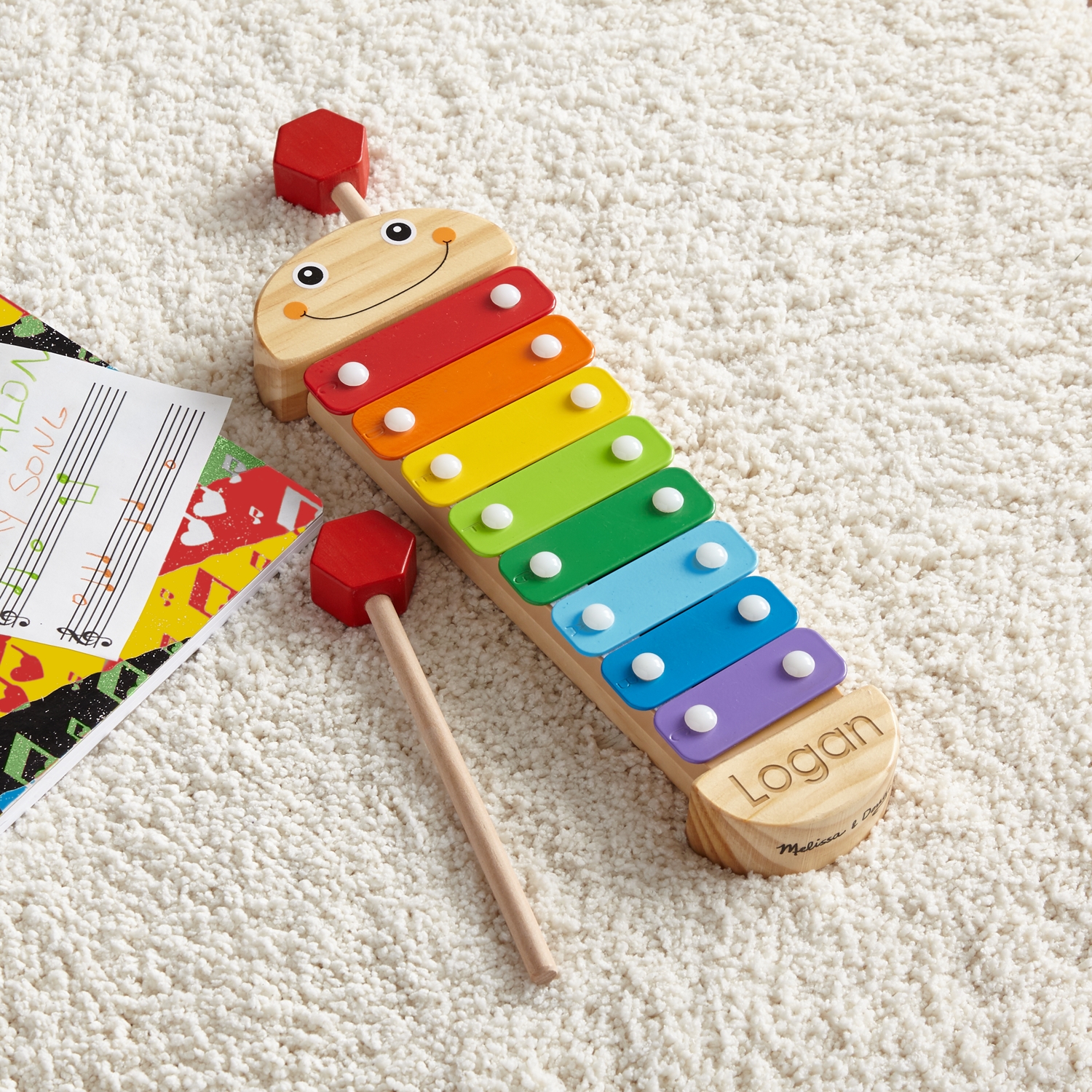 melissa & doug caterpillar xylophone