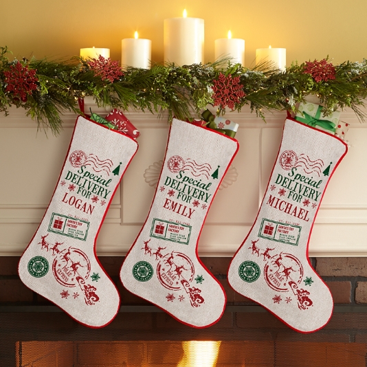 Special Delivery Personalized Stocking | Personal Creations