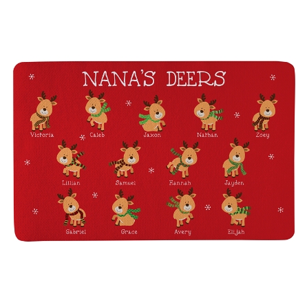 Download Grandma S Little Deers Doormat 17x27 Personal Creations