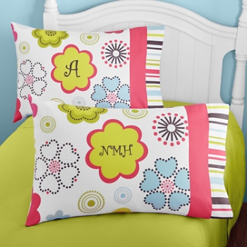 Fun Flowers Pillowcase