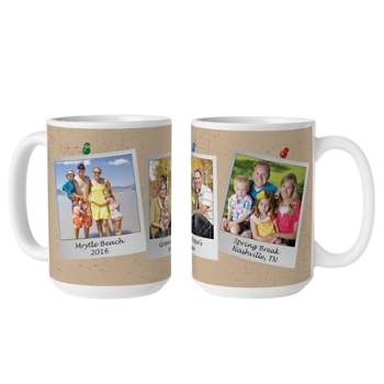 Memories Shared Photo Mug - 15oz
