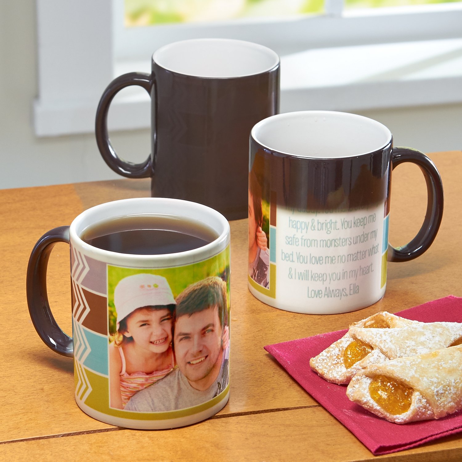 Custom Message Photo Color Changing Mug