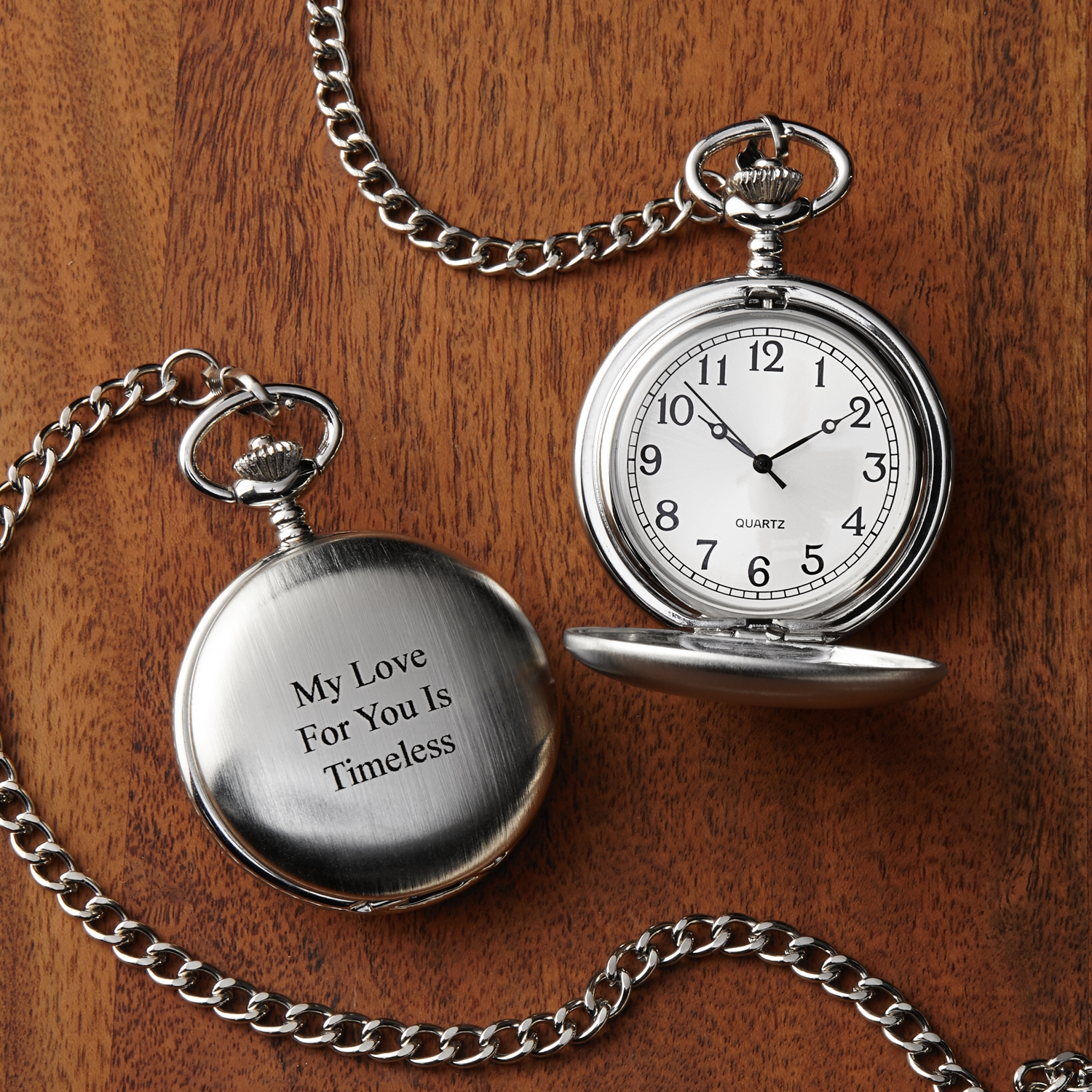 Timeless Keepsake Personalized Pocket Watch