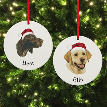 Sporting Dog Group Round Ornament