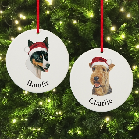 Terrier Dog Group Round Ornament