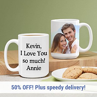 Picture-Perfect Photo Message Mug