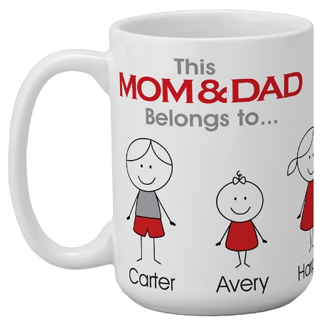 Family Belonging Mug - 15oz