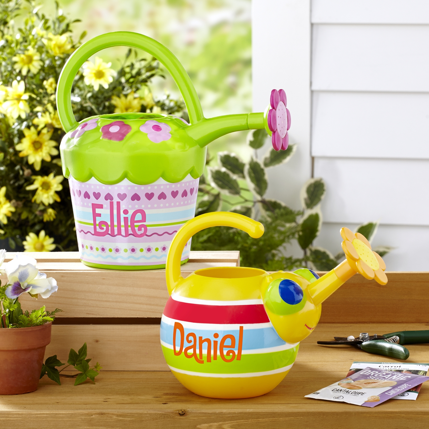 Melissa Doug Watch Your Garden Grow Watering Can