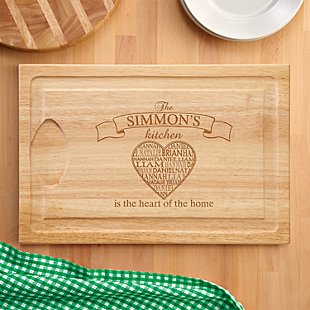 Heart of the Home Wood Cutting Board