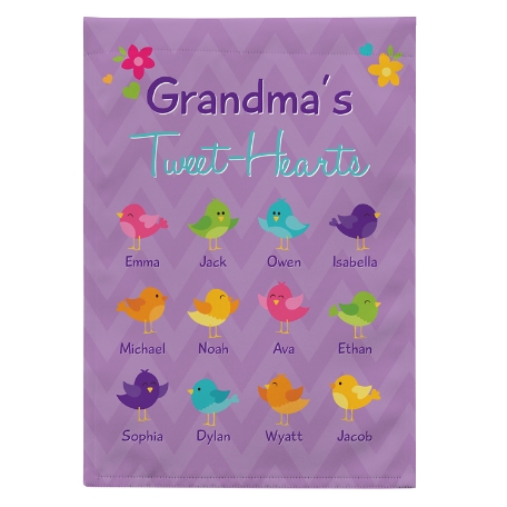Her Tweet-Hearts Garden Flag