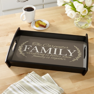 Personalized deals serving trays