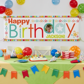 Birthday Photo Banner