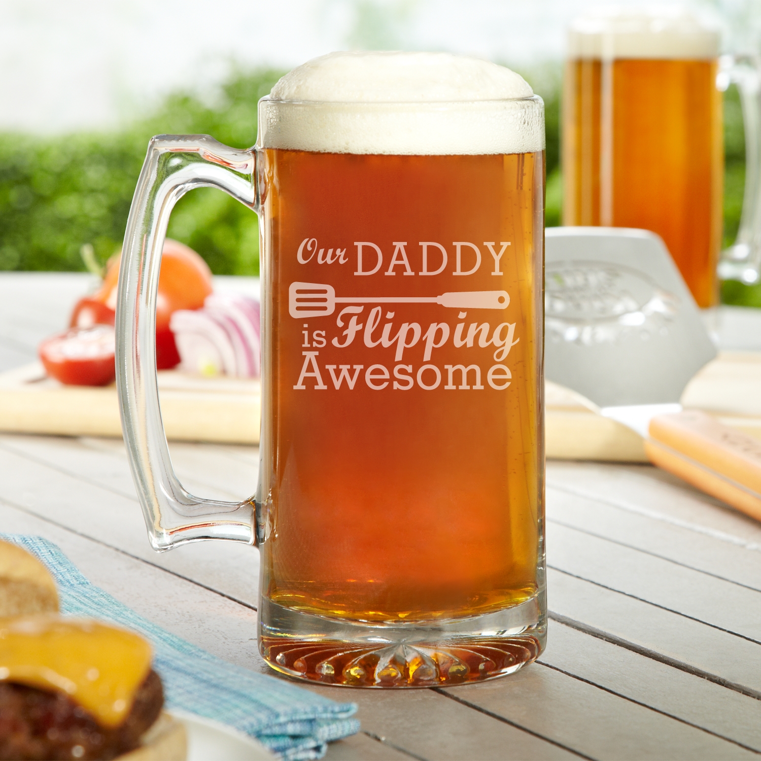 Flipping Awesome Oversized Beer Mug