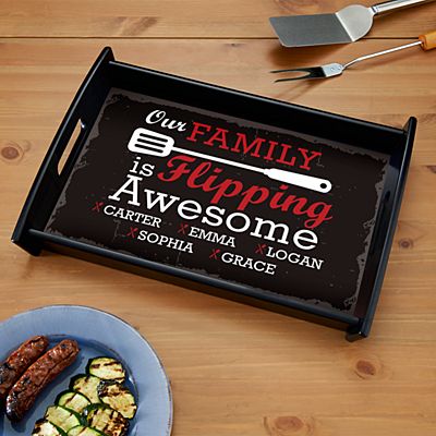 Flipping Awesome Grilling Tray