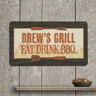 Grill Master Metal Sign