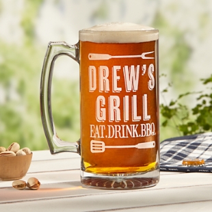 Grill Master Oversized Pint Glass