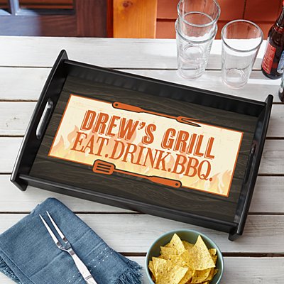 Grill Master Serving Tray