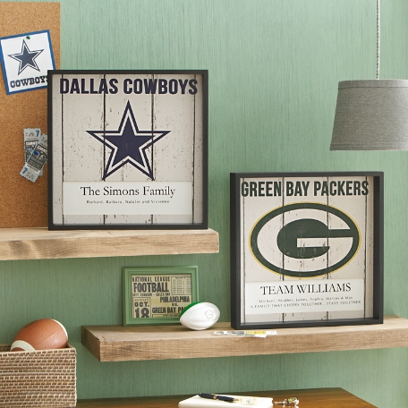 NFL Pride Shadow Box