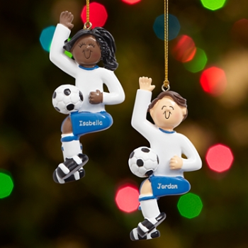 Soccer Player Ornament