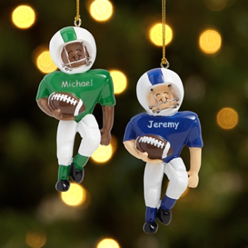 Football Player Ornament