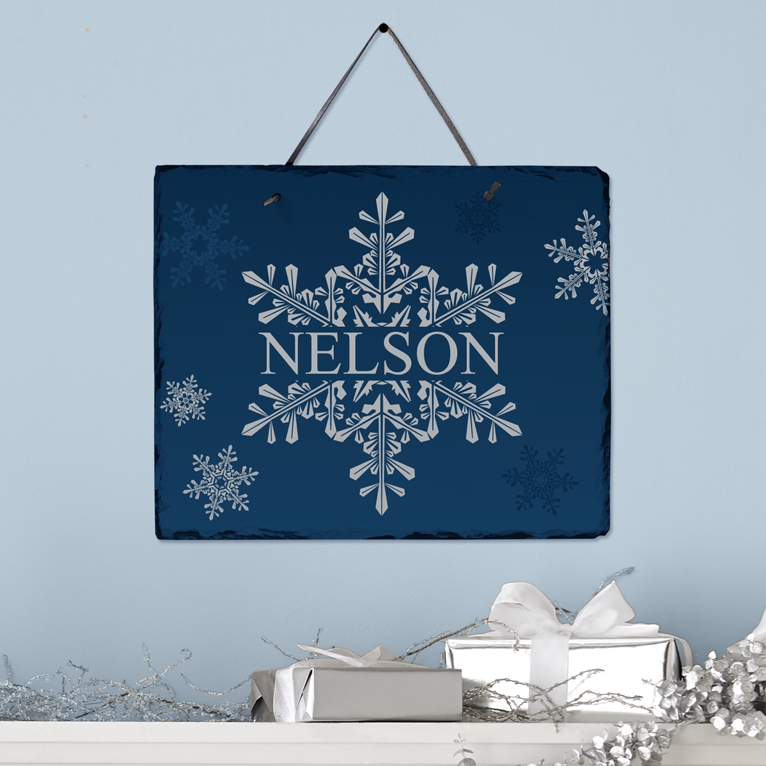 Winter Wonders Snowflake Slate