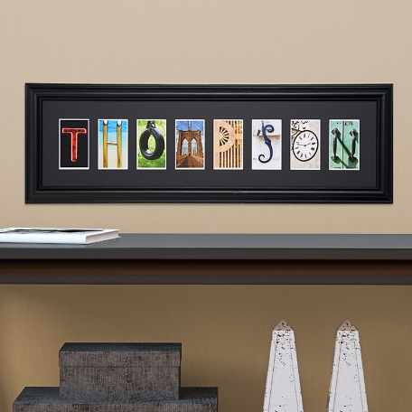 Colorful Alphabet Framed Print