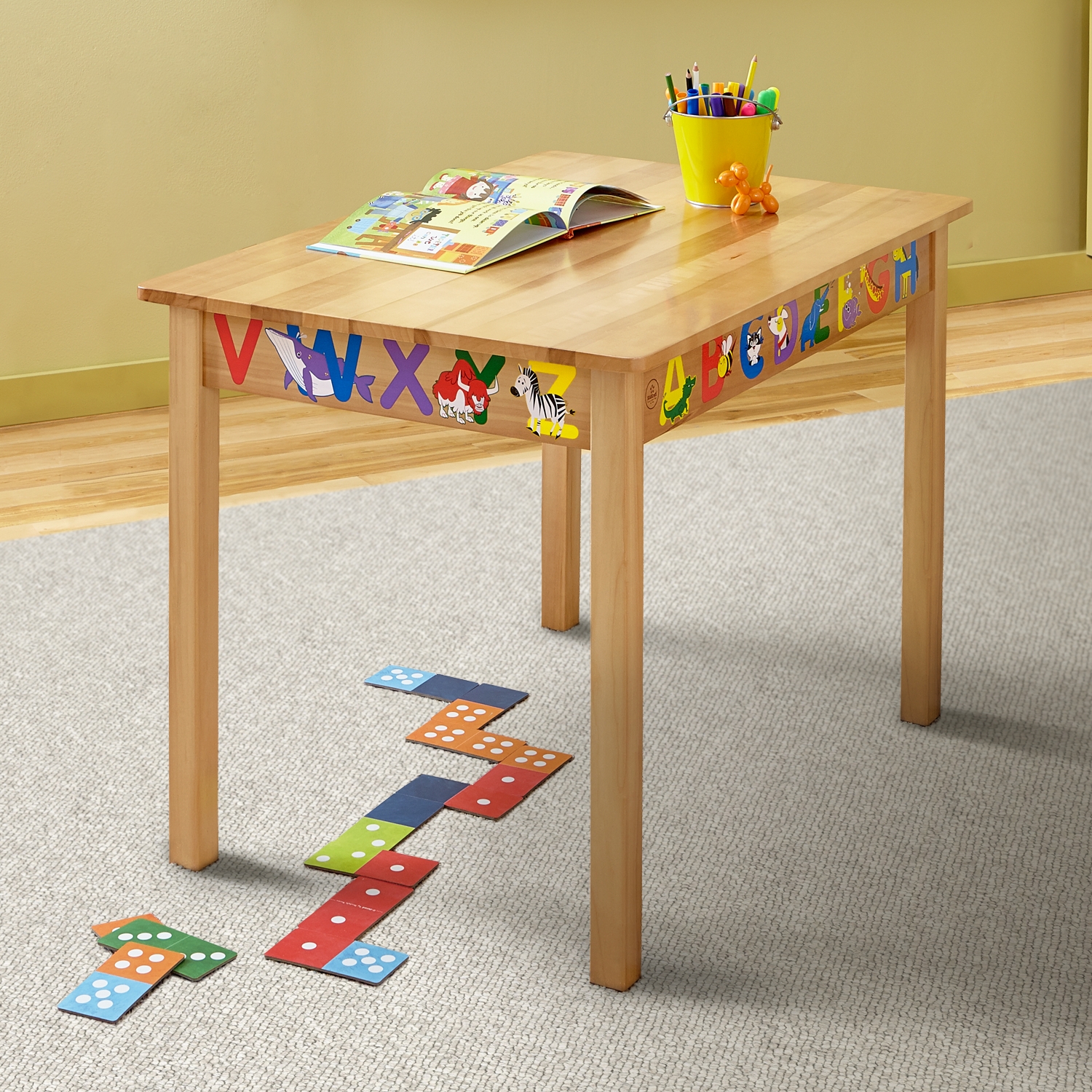 kidkraft alphabet table