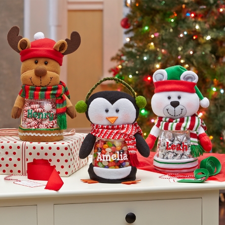 Christmas Time Treat Jars