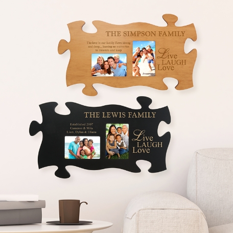 Live Laugh Love Puzzle Piece