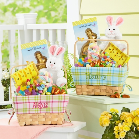 All-In-One Plaid Easter Basket