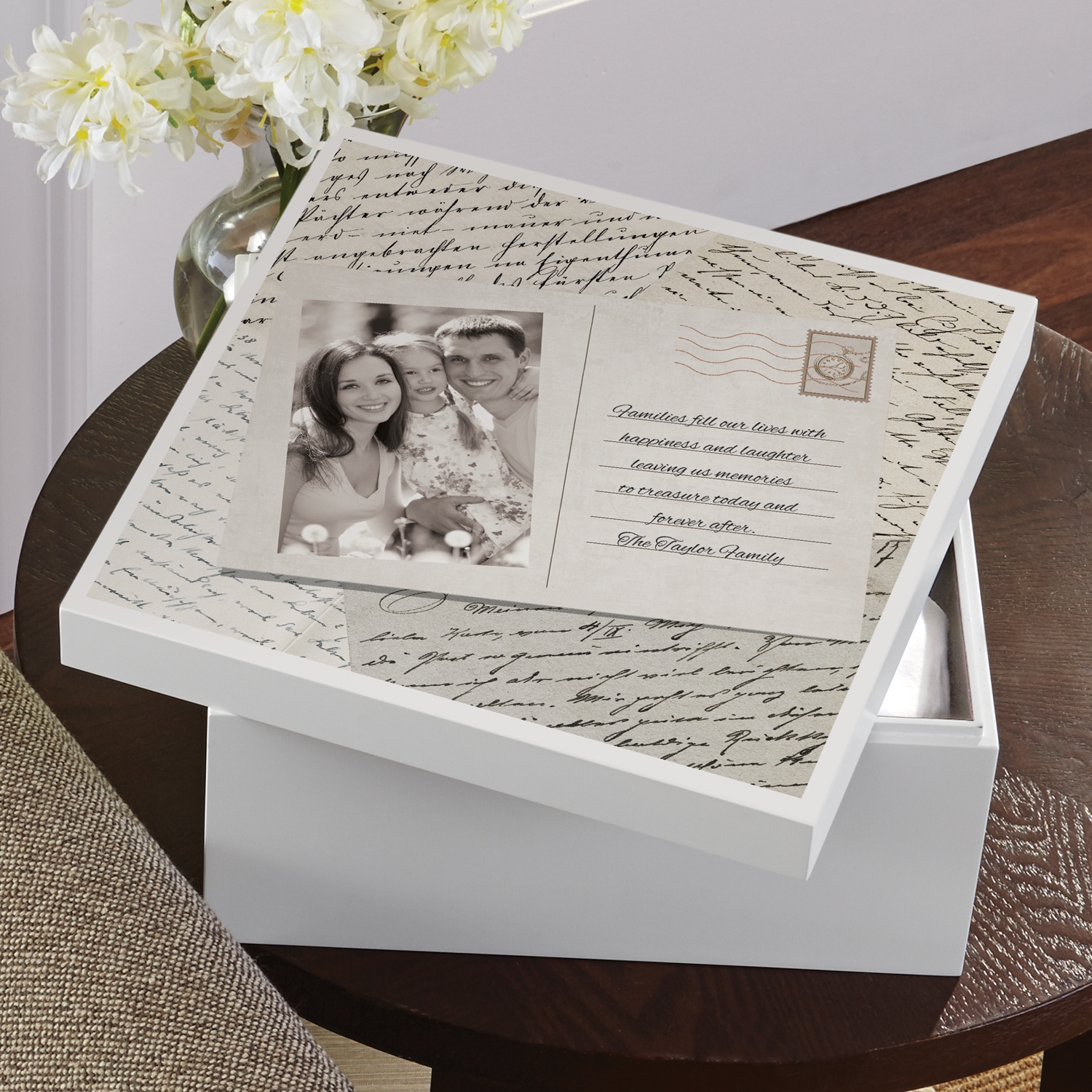 Past Memories Photo Keepsake Box