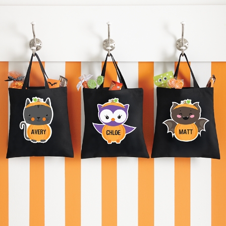 Pumpkin Friends Halloween Treat Bags