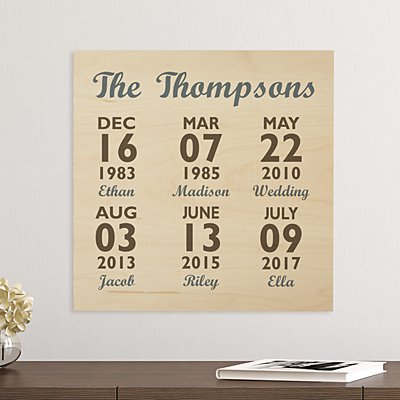 Our Best Days Wooden Plaque