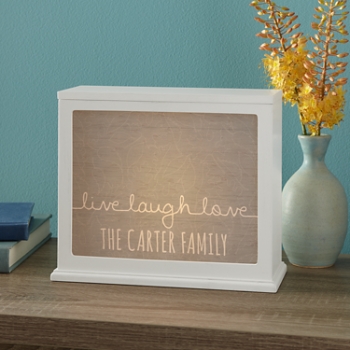 Scripted Live, Laugh, Love Accent Light