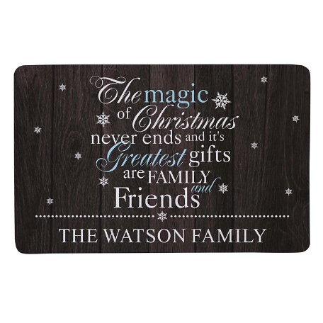 The Magic of Christmas Doormat - 17x27