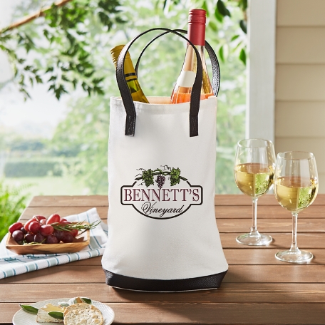 Vineyard Two Bottle Wine Tote