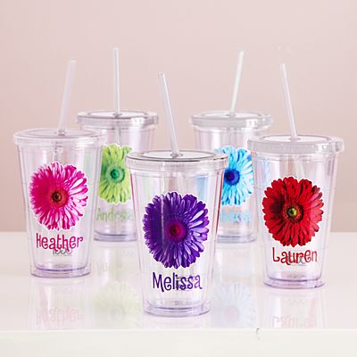 On the Go Flower Tumblers