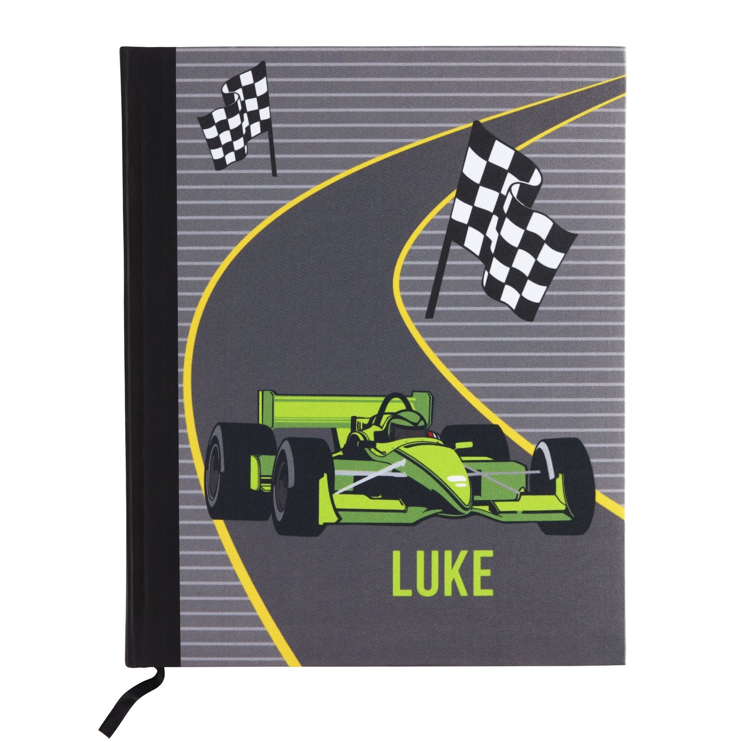 Fun Graphic Notebook - Race Car at Gifts.com