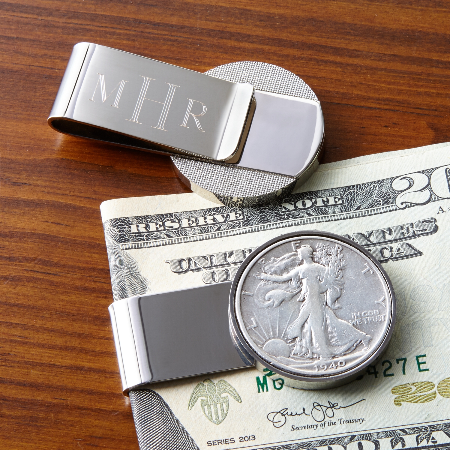 Memorable Year Personalized Money Clip